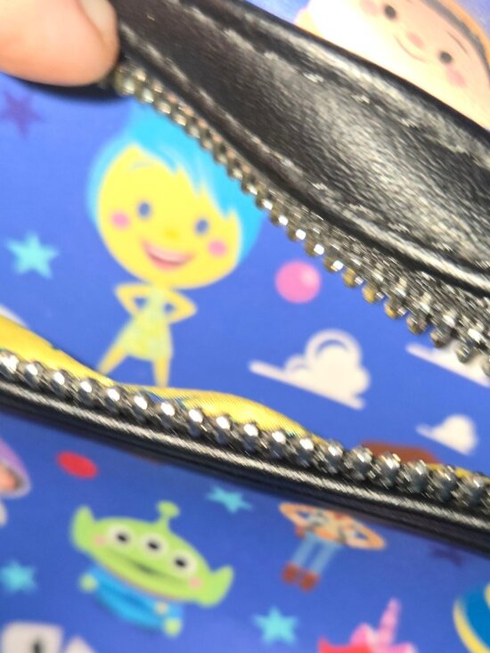 Disney Parks Loungefly Pixar Character All Over Print Mini Backpack Blue main image 5